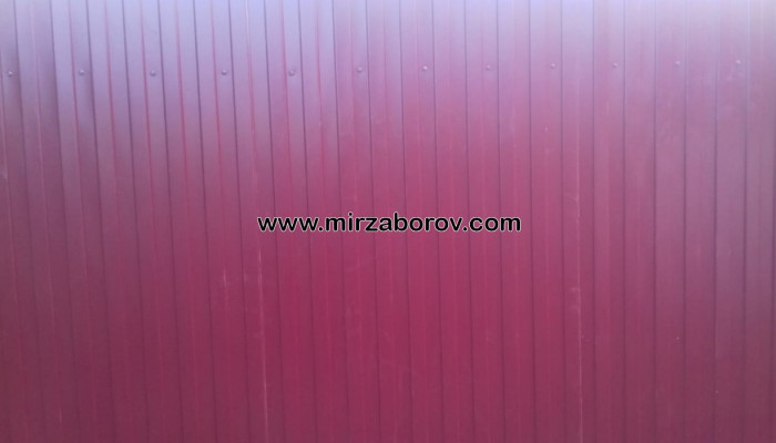 № 10020 Из профнастила Апрель