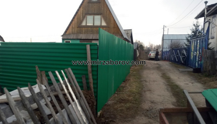 №1001 Забор в окрестностях с. Корнилово