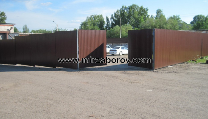 № 1008 Забор в п. Зональная станция г. Томск