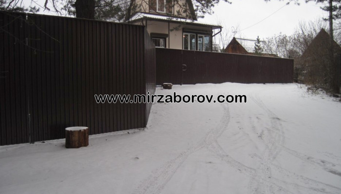№10011 Забор в Аникино г. Томск