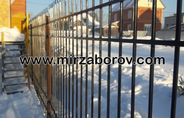 № 4002 Сварной забор в Томске. Район Заварзино